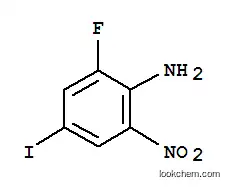 Molecular Structure of 517920-73-9 (2-FLUORO-4-IODO-6-NITROANILINE)