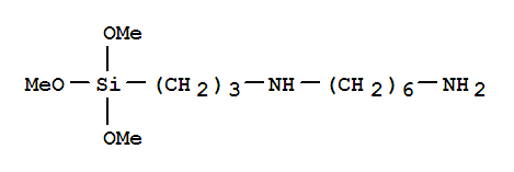 N-[3-Trimethoxysilyl]propyl]-1,6-hexanediamine cas  51895-58-0
