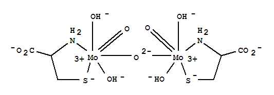 Molybdate(4-),bis[L-cysteinato(2-)-N,S]tetrahydroxy-m-oxodioxodi- (9CI)