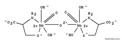 Molecular Structure of 51975-76-9 (Molybdate(4-),bis[L-cysteinato(2-)-N,S]tetrahydroxy-m-oxodioxodi- (9CI))
