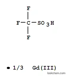 Molecular Structure of 52093-29-5 (GADOLINIUM (III) TRIFLUOROMETHANESULFONATE)