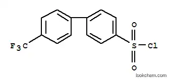 Molecular Structure of 524046-23-9 ((4-[4-(TRIFLUOROMETHYL)PHENYL]PHENYL)SULFONYLCHLORIDE)