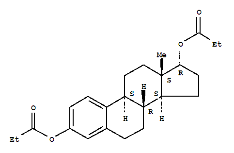 Estra-1,3,5(10)-triene-3,17-diol,dipropanoate, (17a)-(9CI)