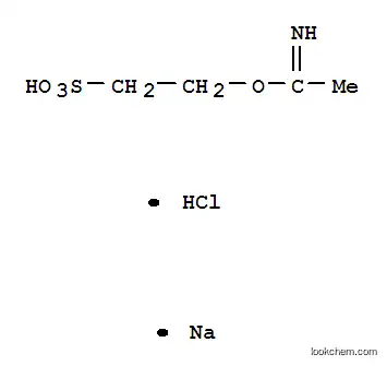 Molecular Structure of 52914-43-9 (ISETHIONYL ACETIMIDATE SODIUM SALT HYDROCHLORIDE)