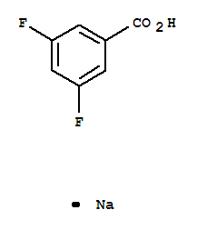 Benzoic acid,3,5-difluoro-, sodium salt (1:1) 530141-39-0