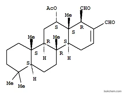 [(4aS,4bR,6aS,7R,10aS,10bR,12aS)-7,8-diformyl-1,1,4a,6a,10b-pentamethyl-2,3,4,4b,5,6,7,10,10a,11,12,12a-dodecahydrochrysen-6-yl] acetate