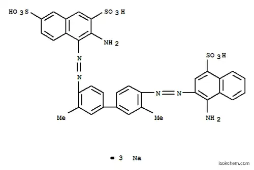 Molecular Structure of 5413-69-4 (BRILLIANT PURPURIN R)