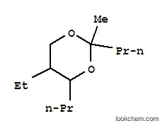 Molecular Structure of 5421-11-4 (5-ethyl-2-methyl-2,4-dipropyl-1,3-dioxane)