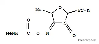 Molecular Structure of 54266-88-5 (1,3-Oxathiolan-4-one,5-methyl-2-propyl-, O-[(methylamino)carbonyl]oxime, 3-oxide (9CI))