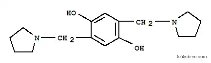 Molecular Structure of 5435-22-3 (2,5-bis(pyrrolidin-1-ylmethyl)benzene-1,4-diol)