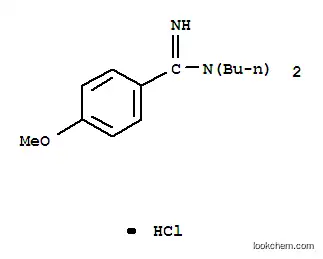 Molecular Structure of 5447-48-3 (N,N-dibutyl-4-methoxybenzenecarboximidamide)