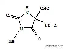 Molecular Structure of 5471-57-8 (1-methyl-2,5-dioxo-4-propyl-imidazolidine-4-carbaldehyde)
