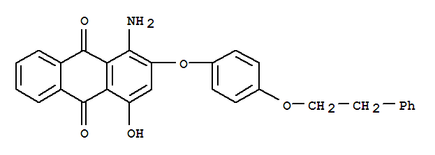 9,10-Anthracenedione,1-amino-4-hydroxy-2-[4-(2-phenylethoxy)phenoxy]-