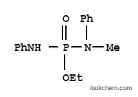Molecular Structure of 5586-08-3 (Phosphorodiamidic acid,N-methyl-N,N'-diphenyl-, ethyl ester)