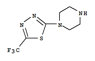 1-(5-(trifluoromethyl)-1,3,4-thiadiazol-2-yl)piperazine