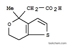 Molecular Structure of 57153-43-2 ((4-Methyl-6,7-dihydro-4H-thieno[3,2-c]pyran-4-yl)acetic acid)