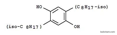 Molecular Structure of 57214-69-4 (2,5-Diisooctylhydroquinone)