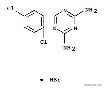 Molecular Structure of 57381-28-9 (6-(2,5-Dichlorophenyl)-1,3,5-triazine-2,4-diamine maleate)