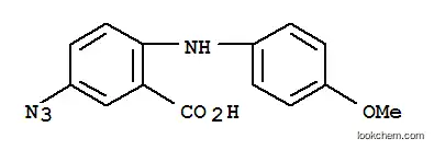 Molecular Structure of 58101-30-7 (5-azido-2-[(4-methoxyphenyl)amino]benzoic acid)