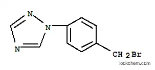Molecular Structure of 58419-69-5 (1H-1,2,4-Triazole,1-[4-(bromomethyl)phenyl]-)