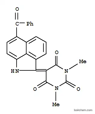 5-(6-Benzoylbenz(cd)indol-2(1H)-ylidene)-1,3-dimethyl-1H,3H,5H-pyrimidine-2,4,6-trione