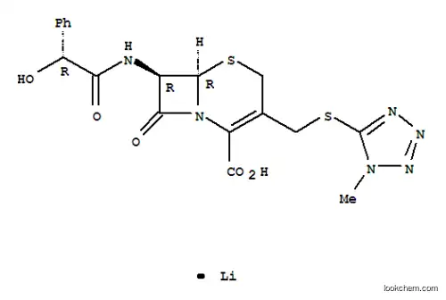 Molecular Structure of 58648-57-0 (cefamandole lithium)