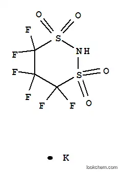 Molecular Structure of 588668-97-7 (1,1,2,2,3,3-HEXAFLUOROPROPANE-1,3-DISULFONIMIDE POTASSIUM SALT)