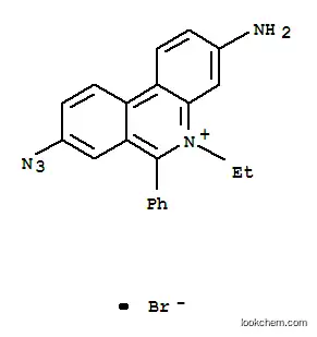 Molecular Structure of 58880-05-0 (ETHIDIUM MONOAZIDE BROMIDE)
