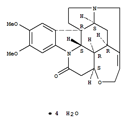 Strychnidin-10-one,2,3-dimethoxy-, hydrate (1:4)
