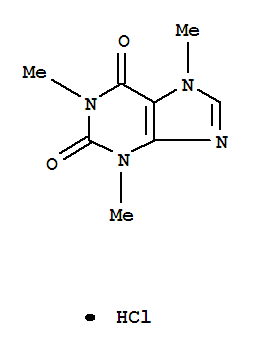 3,7-dihydro-1,3,7-triMethyl-1H-purine-2,6-dione Monohydrochloride