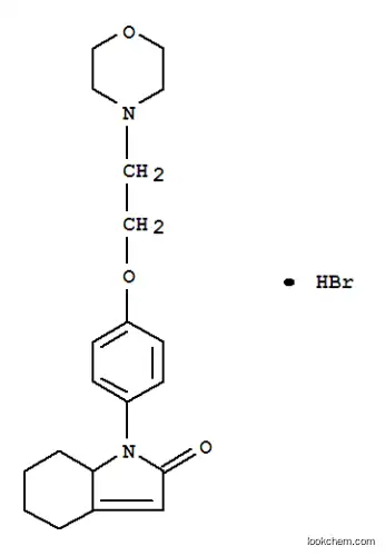 1,4,5,6,7,7A-Hexahydro-1-[4-(2-morpholinoethoxy)phenyl]-2H-indol-2-one monohydrobromide