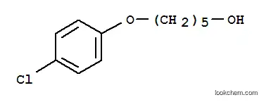 Molecular Structure of 60222-71-1 (5-(4-CHLOROPHENOXY)PENTAN-1-OL)