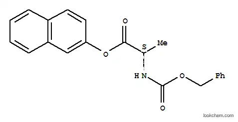 Molecular Structure of 60894-49-7 (Z-ALA-BETA-NAPHTHYL ESTER)