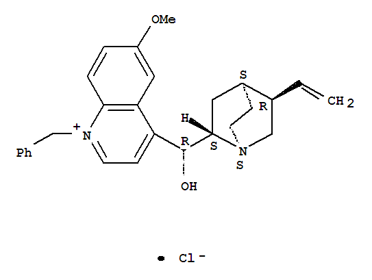 (8A,9R)-1'-BENZYL-9-HYDROXY-6'-METHOXYCINCHONANIUM CHLORIDECAS