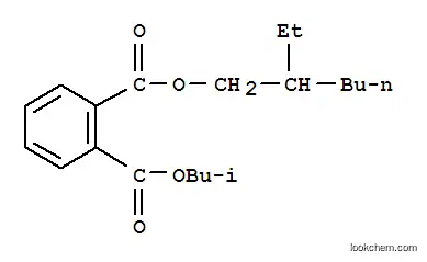 Molecular Structure of 61827-64-3 (2-ethylhexyl 2-methylpropyl phthalate)