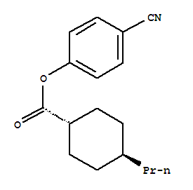 p-cyanophenyl trans-4-propylcyclohexanecarboxylate