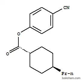 Molecular Structure of 62439-33-2 (p-cyanophenyl trans-4-propylcyclohexanecarboxylate)
