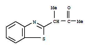 2-Butanone,3-(2-benzothiazolyl)-