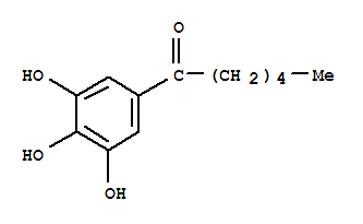 1-Hexanone,1-(3,4,5-trihydroxyphenyl)- cas  6345-66-0
