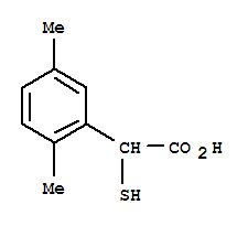 Benzeneacetic acid, a-mercapto-2,5-dimethyl- cas  63462-26-0