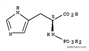 Molecular Structure of 637-38-7 (N-phosphono-L-histidine)