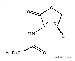 Molecular Structure of 637031-97-1 (Carbamic acid, [(3S,4S)-tetrahydro-4-methyl-2-oxo-3-furanyl]-, 1,1-)