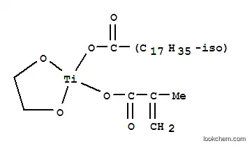 Molecular Structure of 63742-75-6 (Titanium,[1,2-ethanediolato(2-)-kO1,kO2](isooctadecanoato-kO)(2-methyl-2-propenoato-kO)-)
