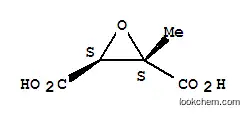Molecular Structure of 638129-39-2 (2,3-Oxiranedicarboxylicacid,2-methyl-,(2R,3R)-rel-(9CI))