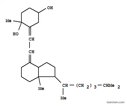 Molecular Structure of 63844-40-6 (9,10-Secocholesta-5,7-diene-3,10-diol,(3b,5E,7E,10a)- (9CI))
