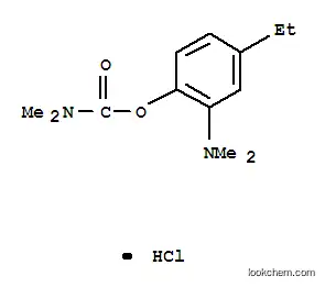 Molecular Structure of 63884-69-5 (2-[(dimethylcarbamoyl)oxy]-5-ethyl-N,N-dimethylanilinium chloride)