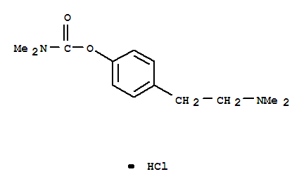 Carbamic acid,dimethyl-, 4-[2-(dimethylamino)ethyl]phenyl ester, monohydrochloride (9CI)