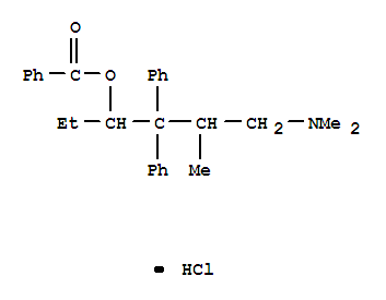 (4-benzoyloxy-2-methyl-3,3-diphenylhexyl)-dimethylazanium chloride