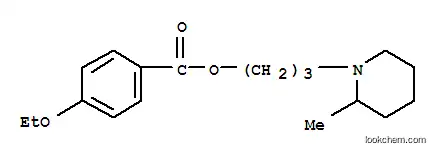 Molecular Structure of 63916-80-3 (3-(2-Methylpiperidino)propyl=p-ethoxybenzoate)