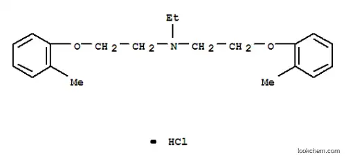 Molecular Structure of 63917-82-8 (4-(2-methylphenoxy)-2-[2-(2-methylphenoxy)ethyl]butan-1-aminium chloride)